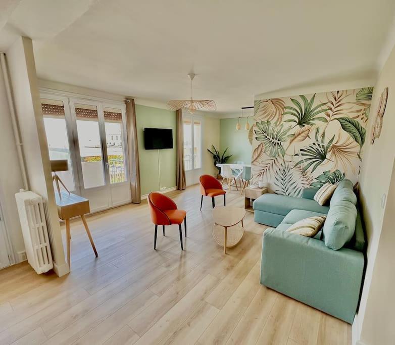 Spacieux T3 Terrasse Vue Mer Sète Exteriör bild